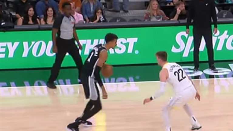 Вембаньяма не врятував Сан-Антоніо від поразки / Скріншот з відео Вембаньяма не врятував Сан-Антоніо від поразки / Скріншот з відео