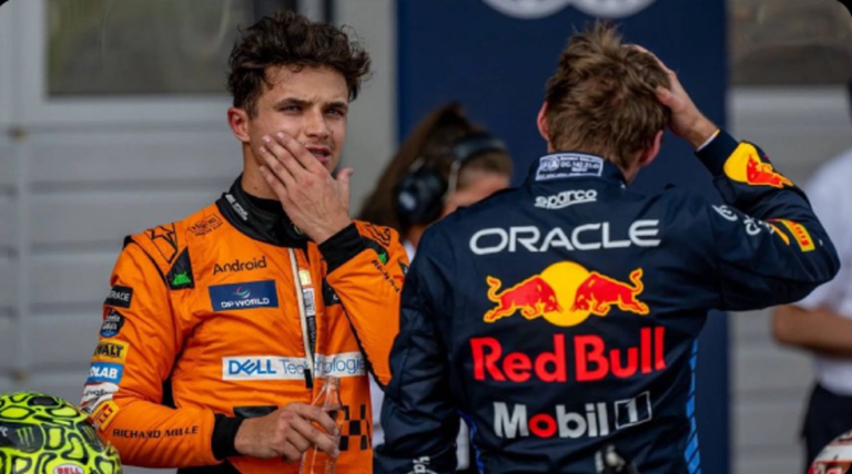 Норріс й Ферстаппен / Фото з X Норріс й Ферстаппен / Фото з X