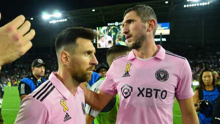 Ліонель Мессі і Сергій Кривцов / Фото ФК Інтер Маямі Ліонель Мессі і Сергій Кривцов / Фото ФК Інтер Маямі