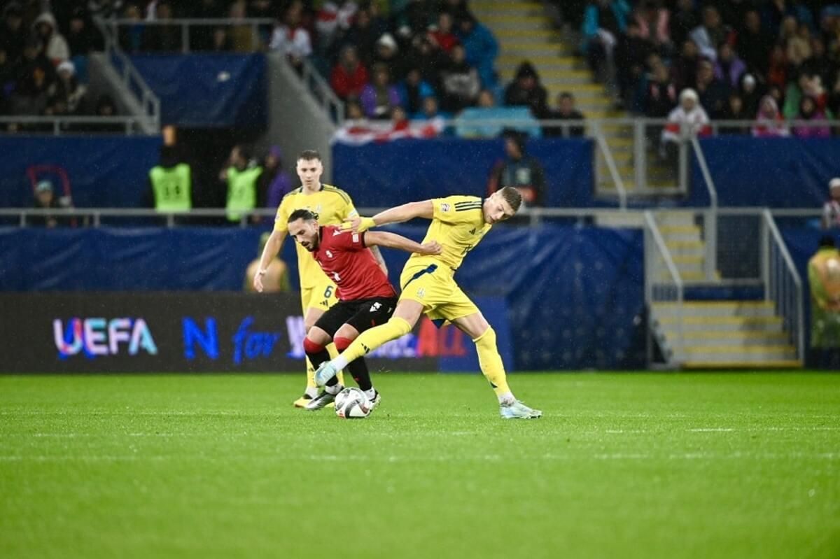 Грузия - Украина / фото УАФ