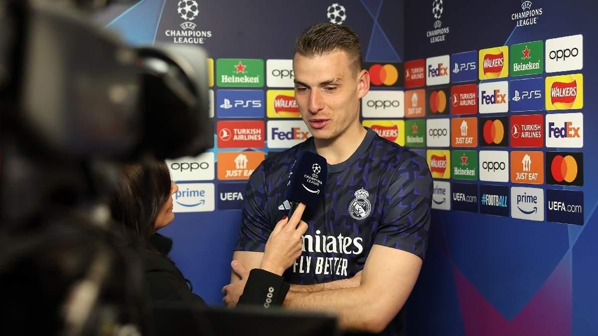 Андрій Лунін / Фото Getty Images