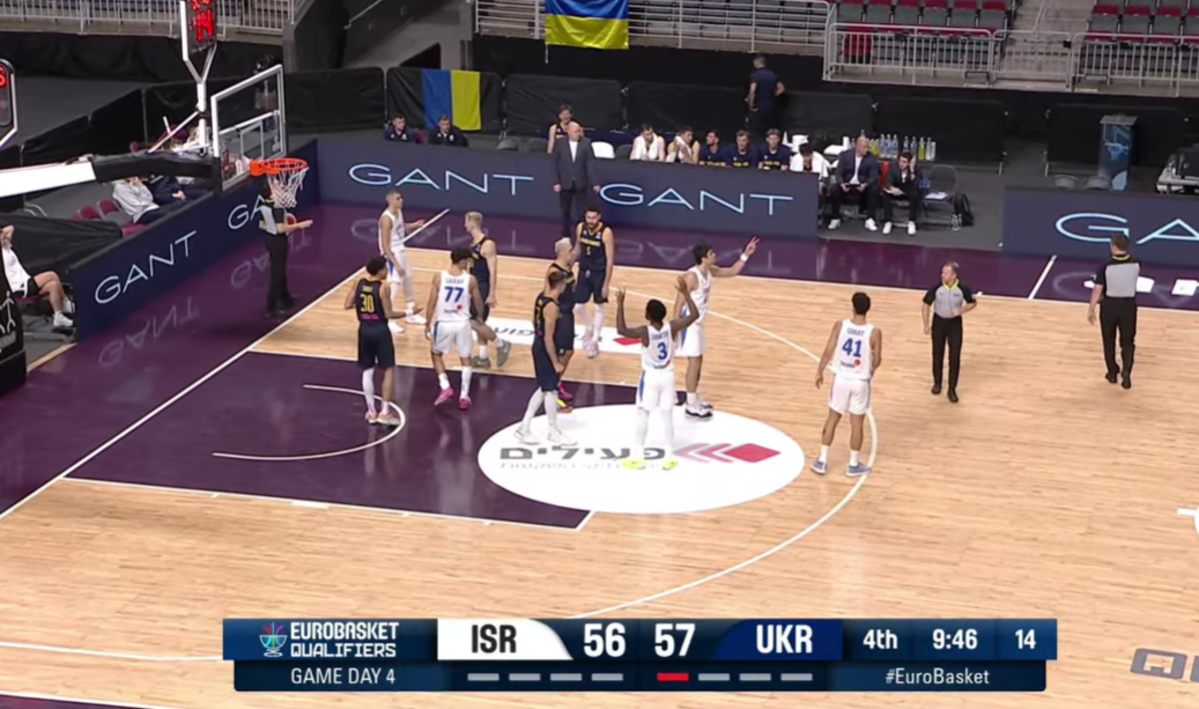 Сборная Украины / Скриншот с трансляции Сборная Украины / Скриншот с трансляции