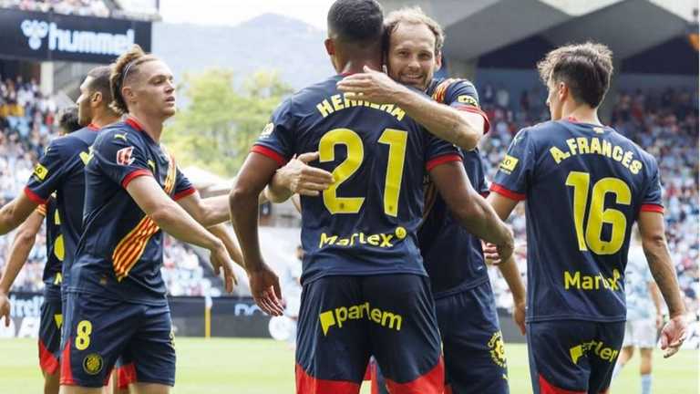 Гравці Жирони / Офіційний сайт Ла Ліги Гравці Жирони / Офіційний сайт Ла Ліги