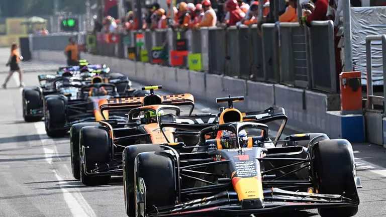 Траса в Монці / фото EFE Траса в Монці / фото EFE