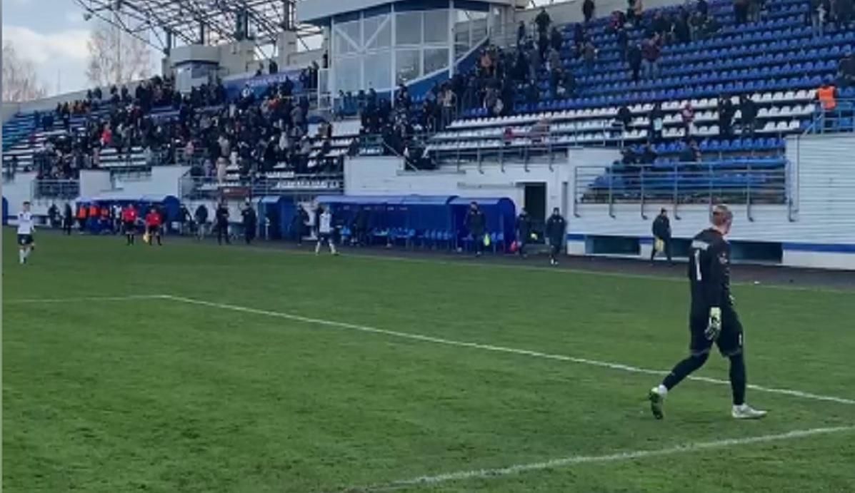 Перерваний матч / Скріншот з відео