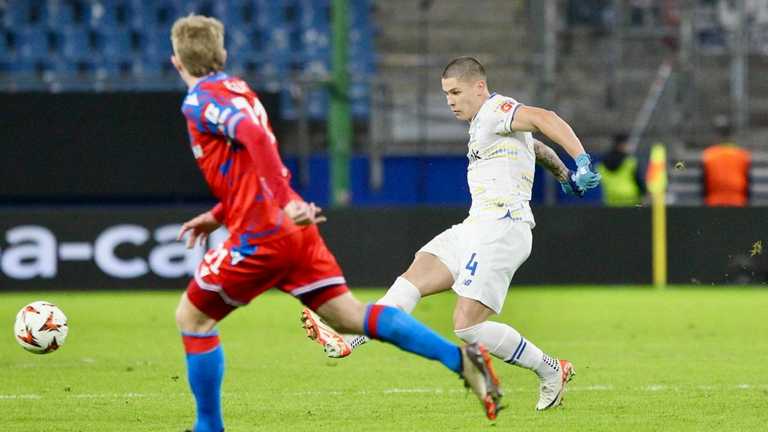 Динамо поступилося Вікторії Пльзень / Фото київського клубу Динамо поступилося Вікторії Пльзень / Фото київського клубу