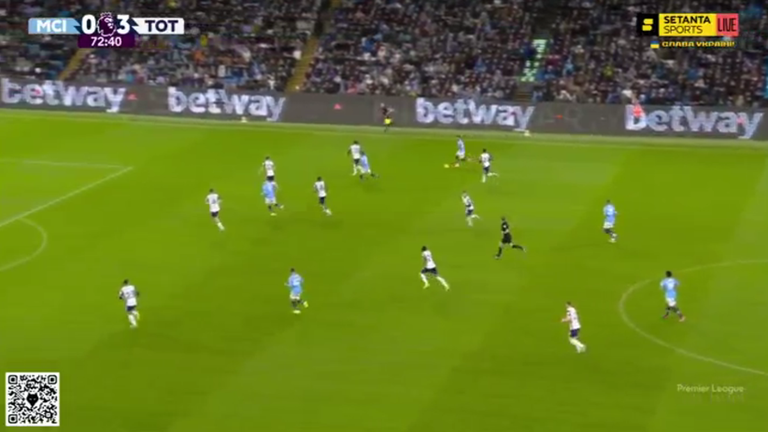 Манчестер Сіті – Тоттенхем / Скріншот з матчу Манчестер Сіті – Тоттенхем / Скріншот з матчу