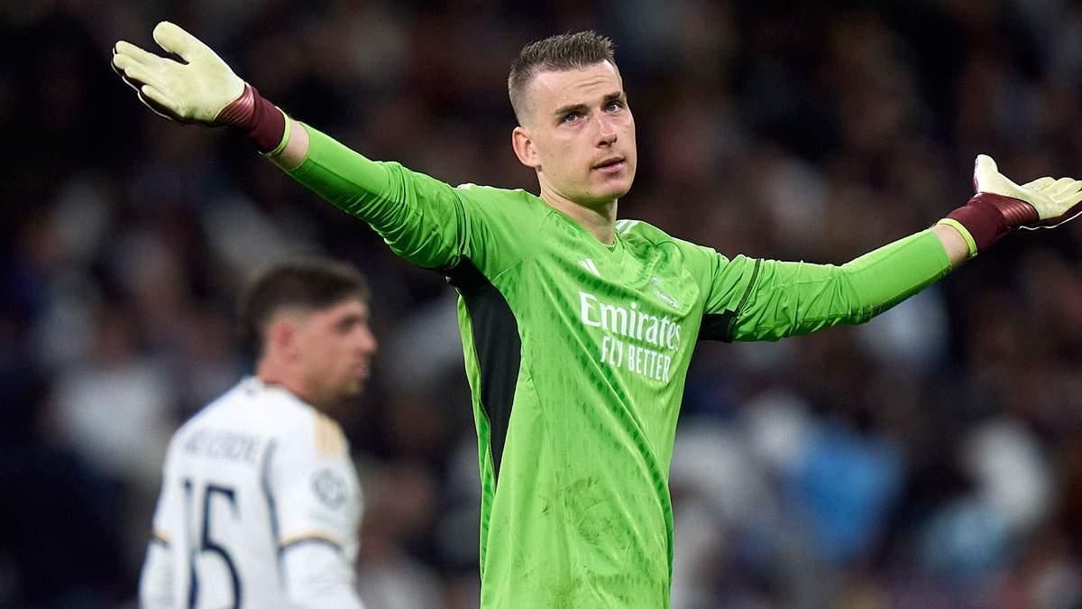 Андрей Лунин / Фото Getty images