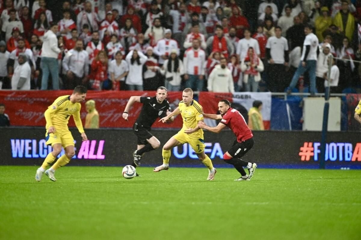 Грузия - Украина / фото УАФ