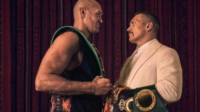 Тайсон Фʼюрі та Олександр Усик / Фото з Instagram Тайсон Фʼюрі та Олександр Усик / Фото з Instagram