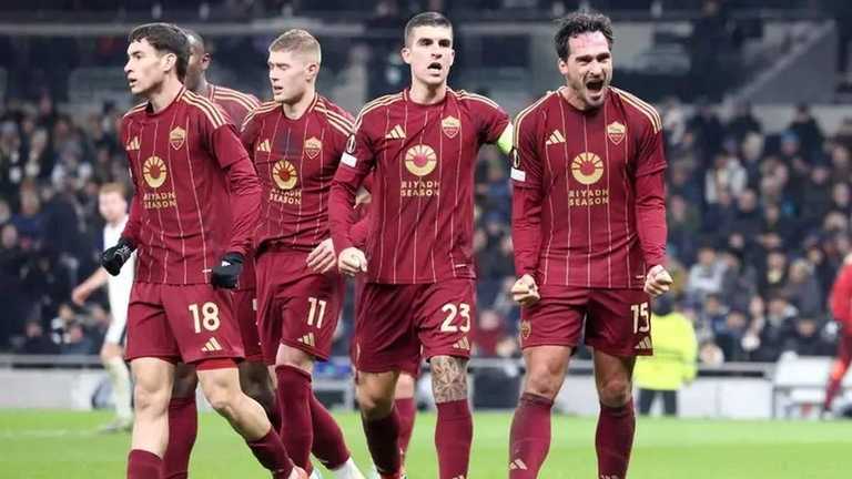 Гравці Роми / Фото ANSA Гравці Роми / Фото ANSA