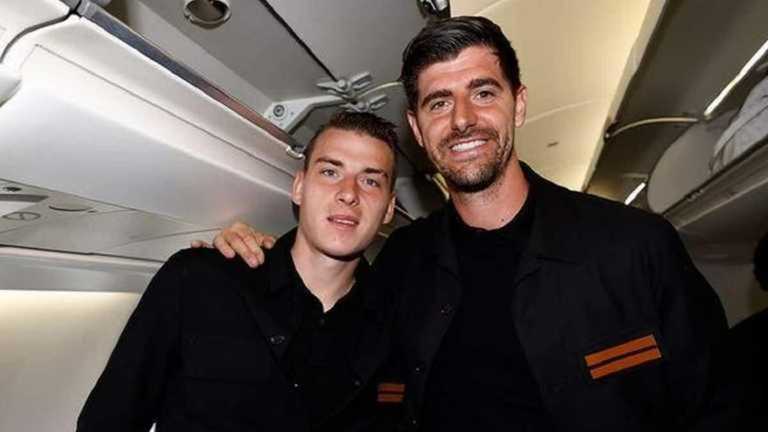 Лунін і Куртуа / Фото ФК Реал Лунін і Куртуа / Фото ФК Реал