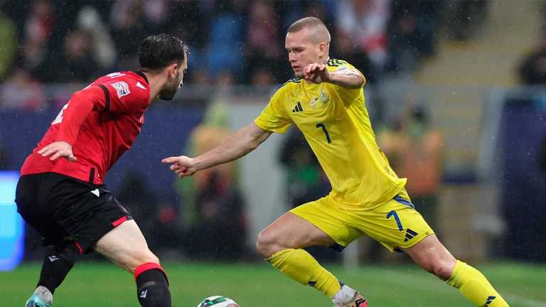 Грузия – Украина – 1:1 / GIORGI ARJEVANIDZE/AFP via Getty Images