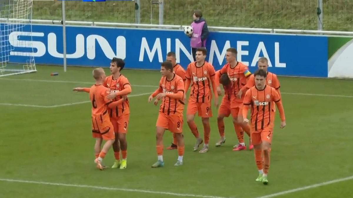 Шахтер U-19 / Скриншот с трансляции