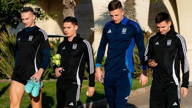 Гравці збірної України / фото УАФ Гравці збірної України / фото УАФ