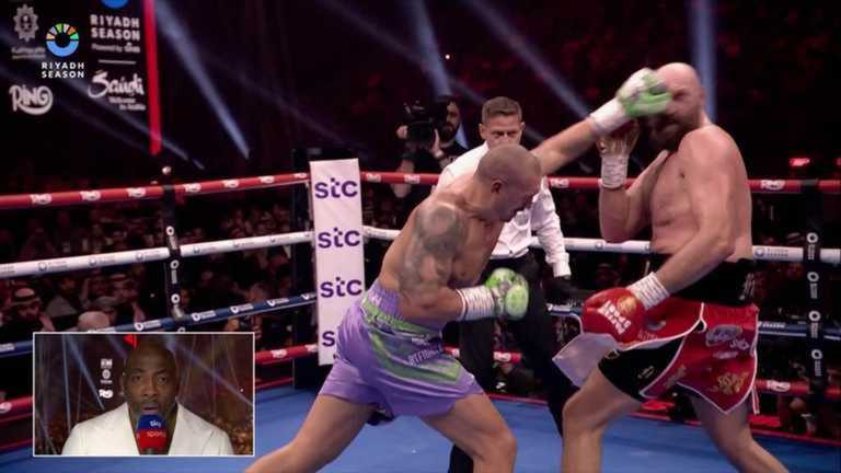 Александр Усик и Тайсон Фьюри / Скриншот Александр Усик и Тайсон Фьюри / Скриншот