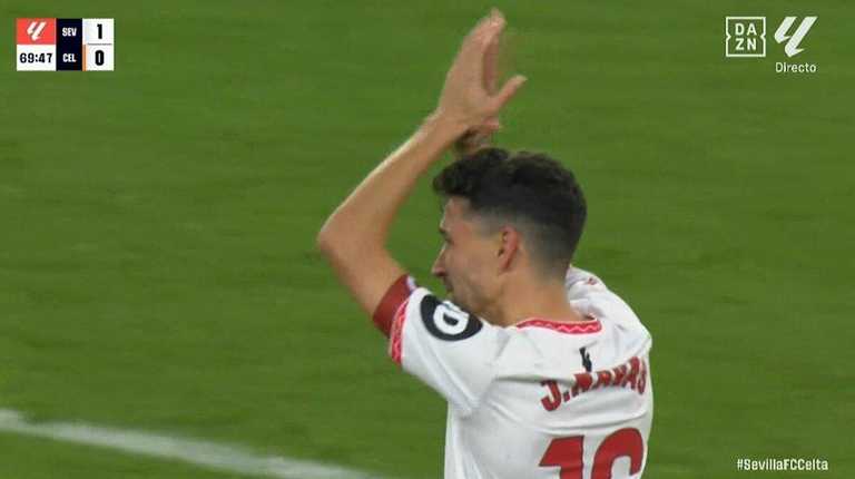 Хесус Навас / Скріншот з трансляції Хесус Навас / Скріншот з трансляції