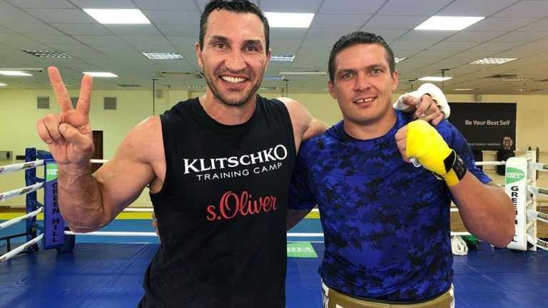 Олександр Усик і Володимир Кличко / фото з Instagram Олександр Усик і Володимир Кличко / фото з Instagram