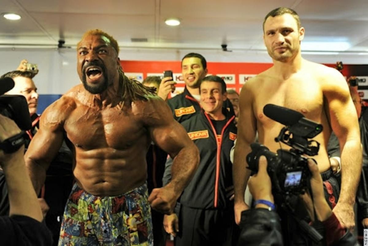 Бріггс й Кличко / Фото з відкритих джерел Бріггс й Кличко / Фото з відкритих джерел