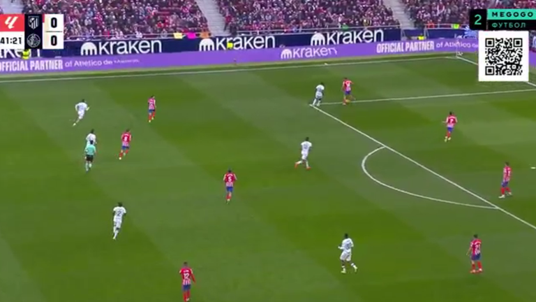 Атлетіко – Хетафе / Скріншот з матчу Атлетіко – Хетафе / Скріншот з матчу