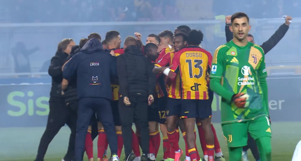 Лечче – Ювентус / Скріншот з трансляції Лечче – Ювентус / Скріншот з трансляції