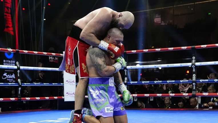 Ф'юрі та Усик / Фото Getty Images Ф'юрі та Усик / Фото Getty Images