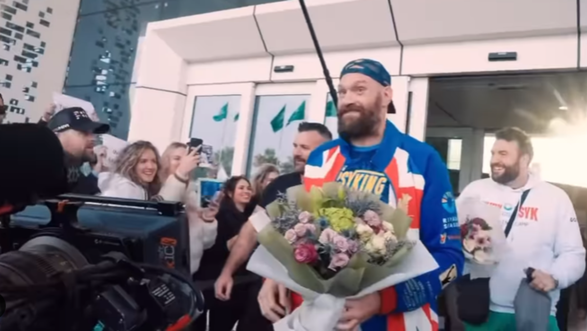 Тайсон Фьюри / Скриншот из видео