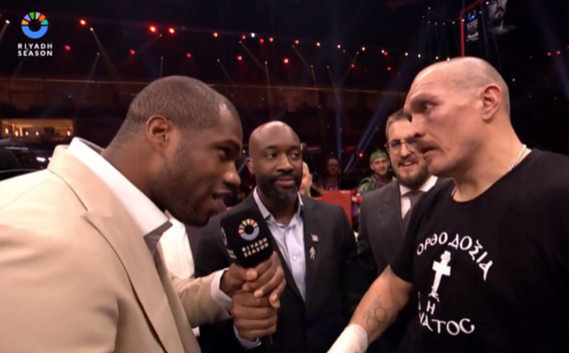 Дюбуа вийшов на ринг й викликав Усика на реванш – відома відповідь українця