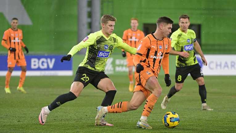 Полесье - Шахтер / фото ФК Шахтер