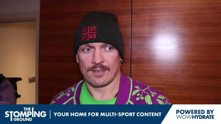 Олександр Усик / скріншот відео Олександр Усик / скріншот відео