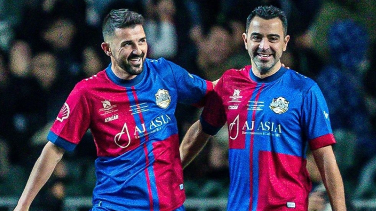 Вілья й Хаві / Фото з X Вілья й Хаві / Фото з X