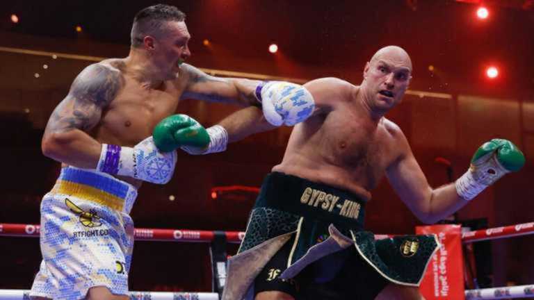 Александр Усик и Тайсон Фьюри / Фото EFE Александр Усик и Тайсон Фьюри / Фото EFE