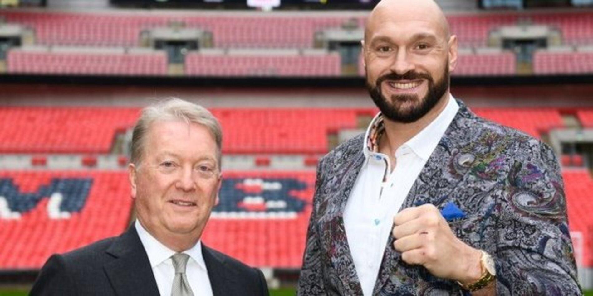 Френк Воррен із Тайсоном Ф'юрі / Фото Boxing Scene