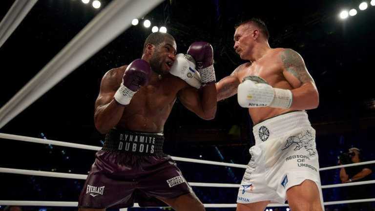 Дюбуа и Усик / Фото из открытых источников Дюбуа и Усик / Фото из открытых источников