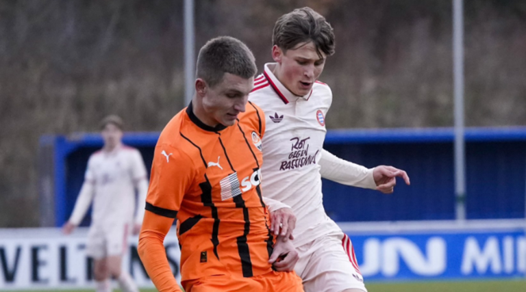 Шахтар U-19 – Баварія U-19 / Фото з X 