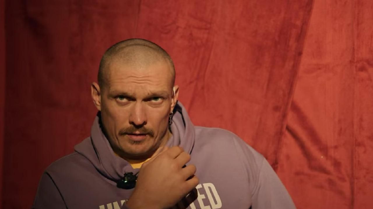 Олександр Усик / скріншот відео Олександр Усик / скріншот відео