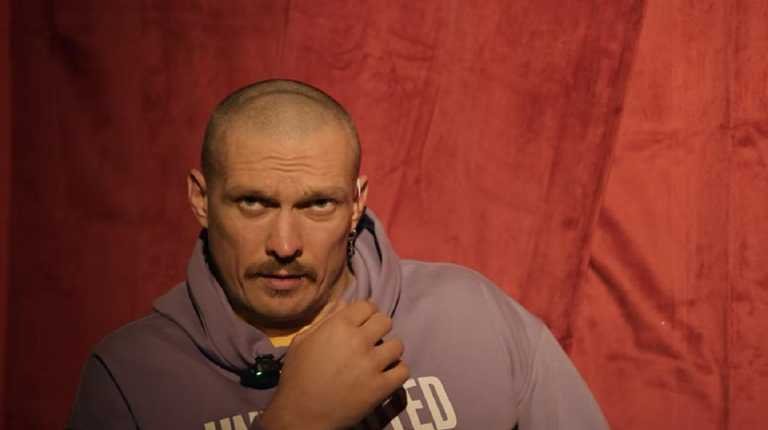 Олександр Усик / скріншот відео Олександр Усик / скріншот відео