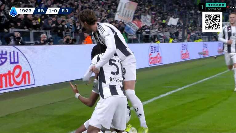 Гравці Ювентуса / Скріншот з трансляції Гравці Ювентуса / Скріншот з трансляції