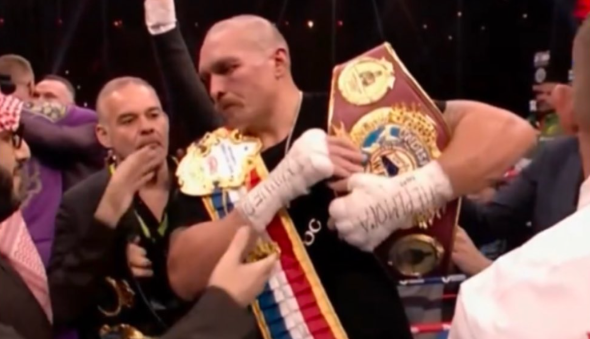 Олександр Усик / Скріншот з відео