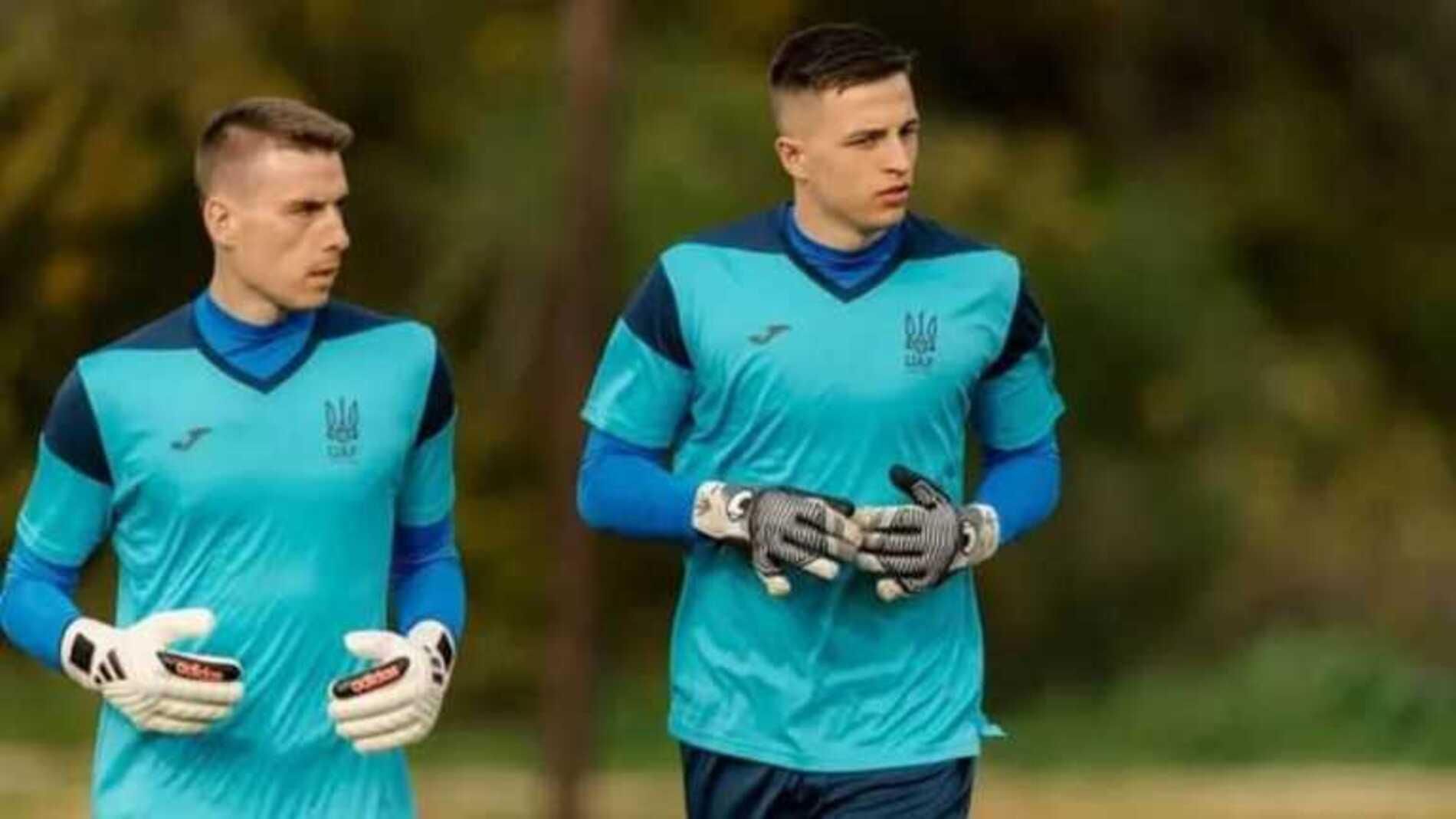 Андрей Лунин и Анатолий Трубин / Фото УАФ