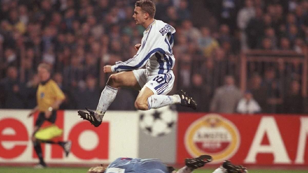 Андрей Шевченко против Баварии / Getty Images