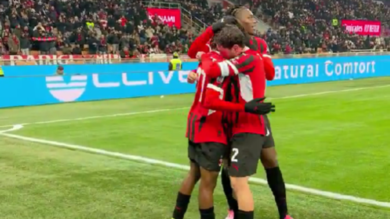 Гравці Мілана / Скріншот з відео Гравці Мілана / Скріншот з відео