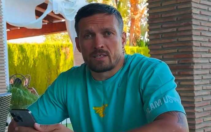 Александр Усик / скриншот видео из Instagram