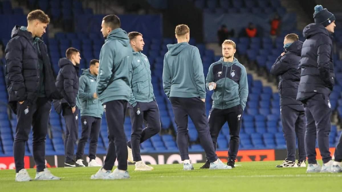 Игроки Динамо / Фото киевского клуба