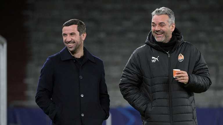 Дарио Срна и Марино Пушич / Фото ФК Шахтер Дарио Срна и Марино Пушич / Фото ФК Шахтер