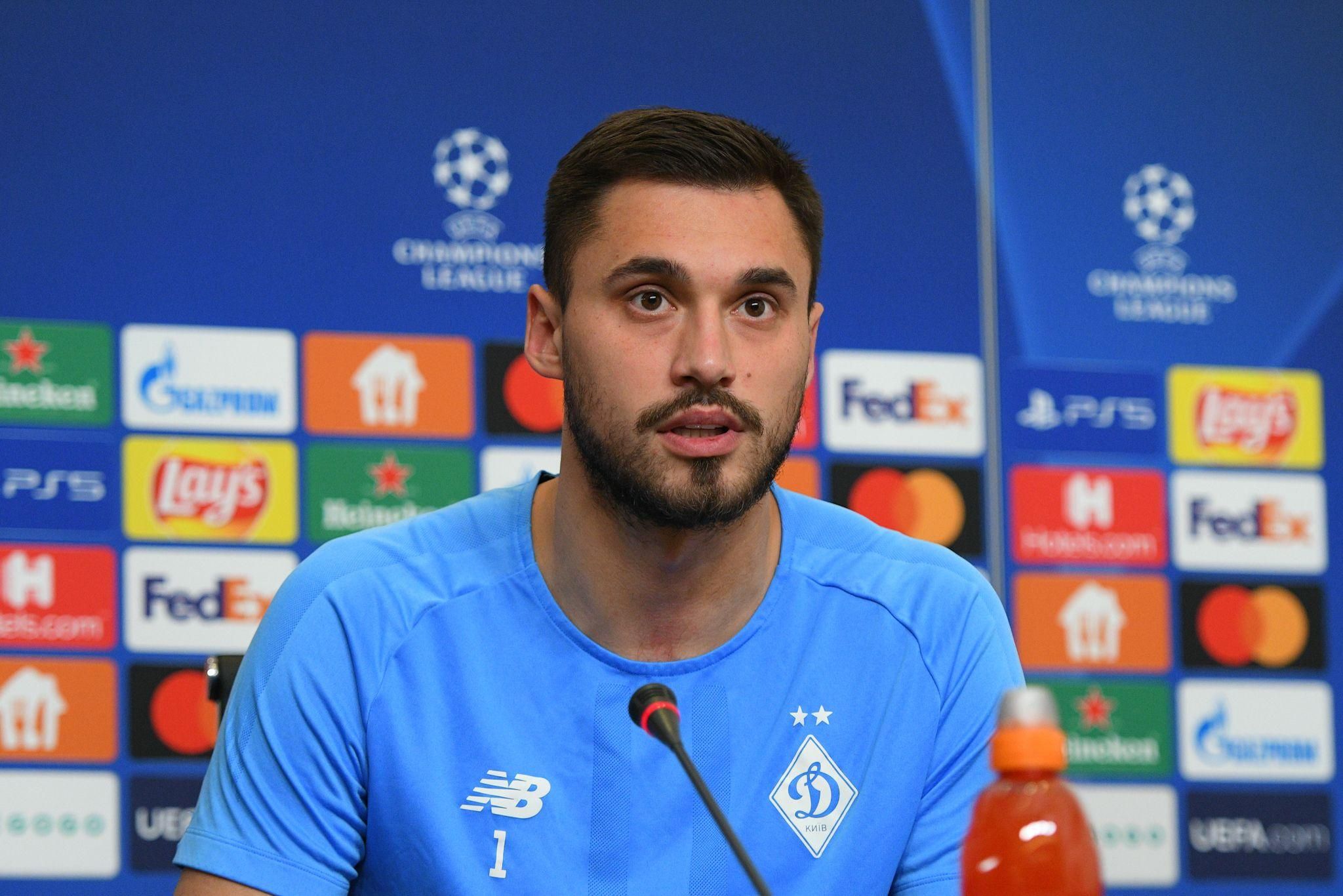 Георгий Бущан / фото ФК Динамо Киев