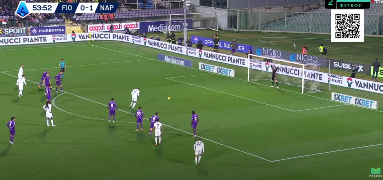 Фіорентина – Наполі / Скріншот
