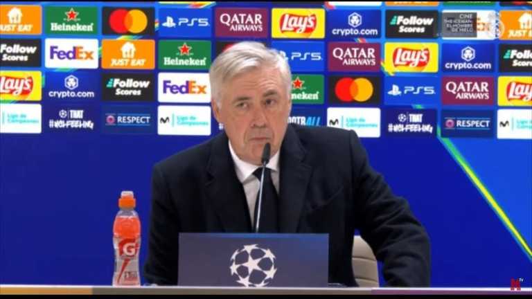 Карло Анчелотті / скріншот з відео прес-конференції Marca Карло Анчелотті / скріншот з відео прес-конференції Marca