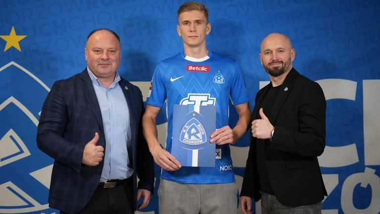 Єгор Цикало / фото: ФК Рух Хожув Єгор Цикало / фото: ФК Рух Хожув