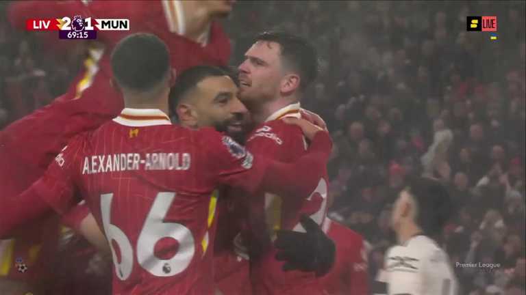 Гравці Ліверпуля святкують гол / Скріншот Гравці Ліверпуля святкують гол / Скріншот